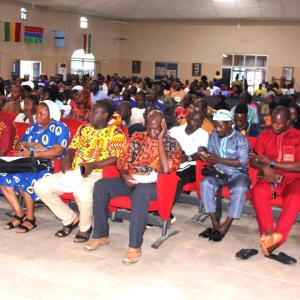 Audience at the official launching of the SLEEK Project at UniMak