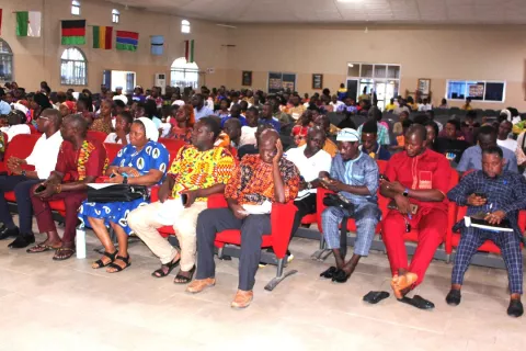 Audience at the official launching of the SLEEK Project at UniMak